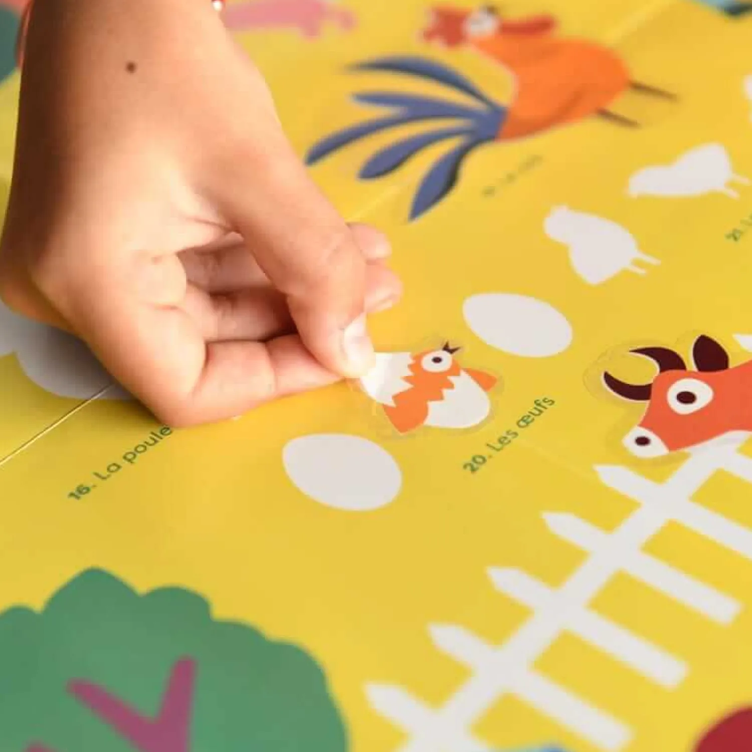 Zestawy Kreatywne|Edukacyjne | Poppik Wyklejanka - FARMA