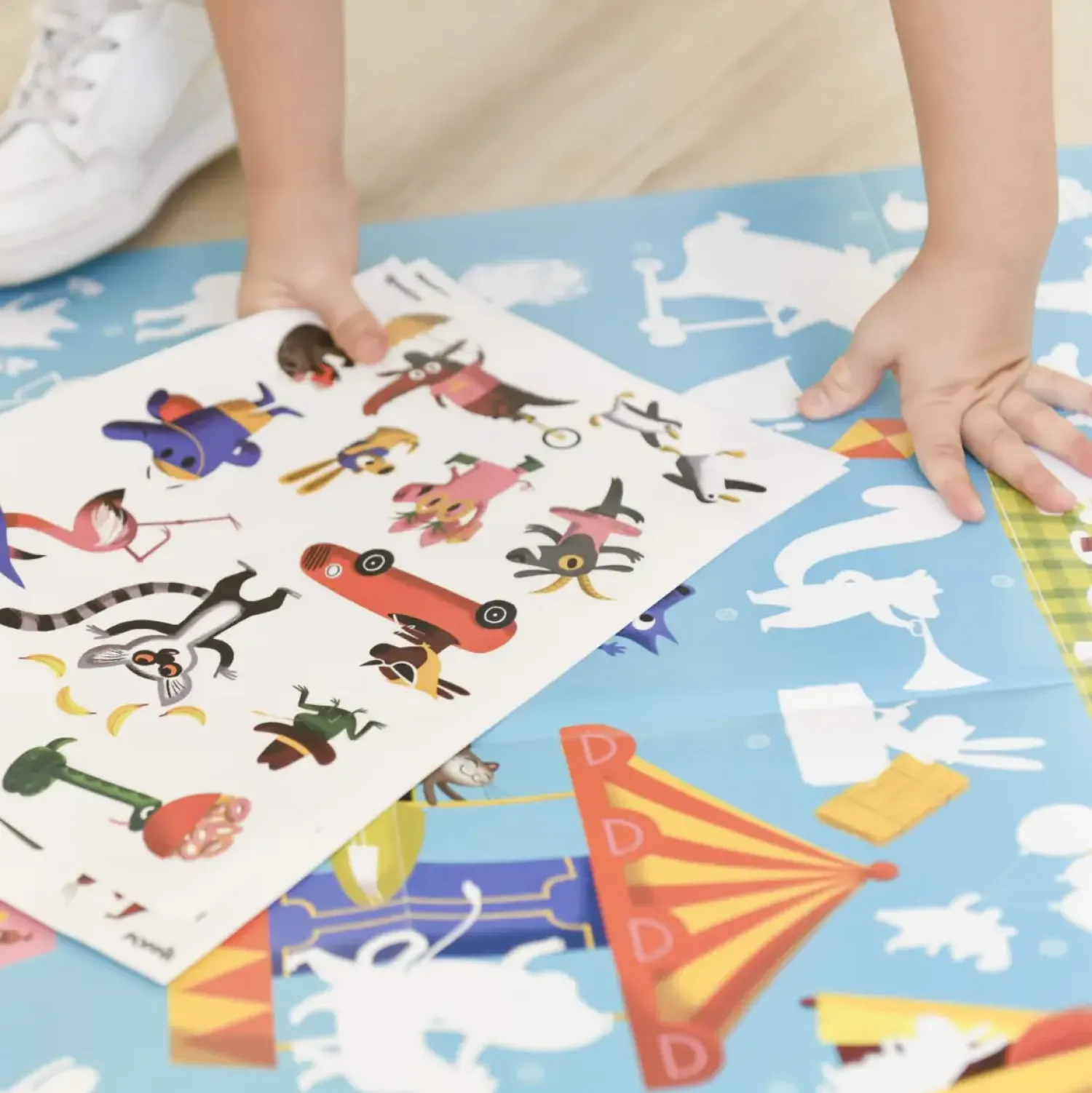 Idealne W Podróży|6 Lat+ | Poppik Wyklejanka - ZABAWNE ZWIERZĘTA