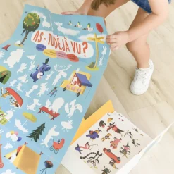 Idealne W Podróży|6 Lat+ | Poppik Wyklejanka - ZABAWNE ZWIERZĘTA
