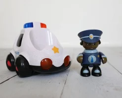 12M+|3 Lata + | TOLO Bio Wóz policyjny z policjantem