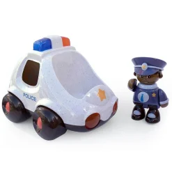 12M+|3 Lata + | TOLO Bio Wóz policyjny z policjantem