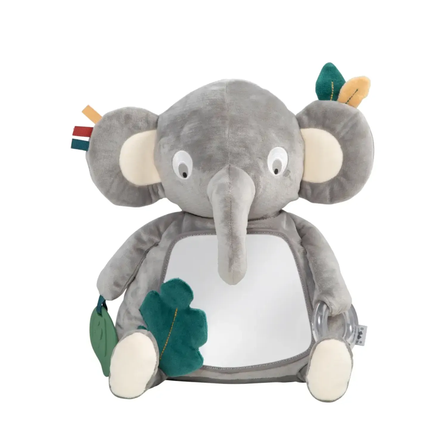 Aktywizujące|Sensoryczne | Sebra Zabawka aktywizująca z lusterkiem - Finley the elephant