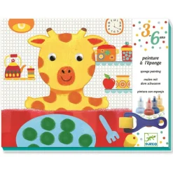 6 Lat+|3 Lata + | Djeco Zestaw artystyczny PRZYGODY ZABAWEK 3+