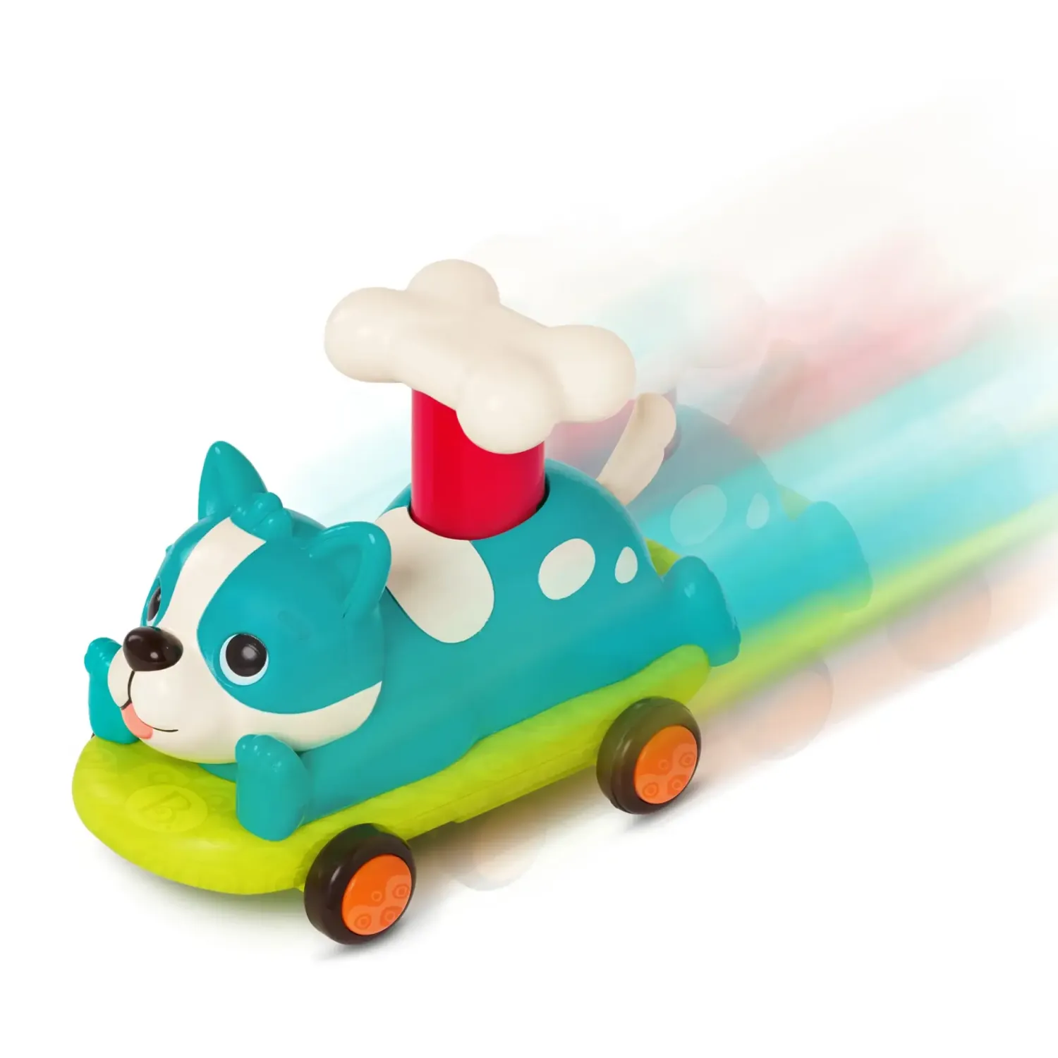 2 Lata +|18M+ | B.Toys Zestaw autek PawMobiles - kot i pies z napędem push&go