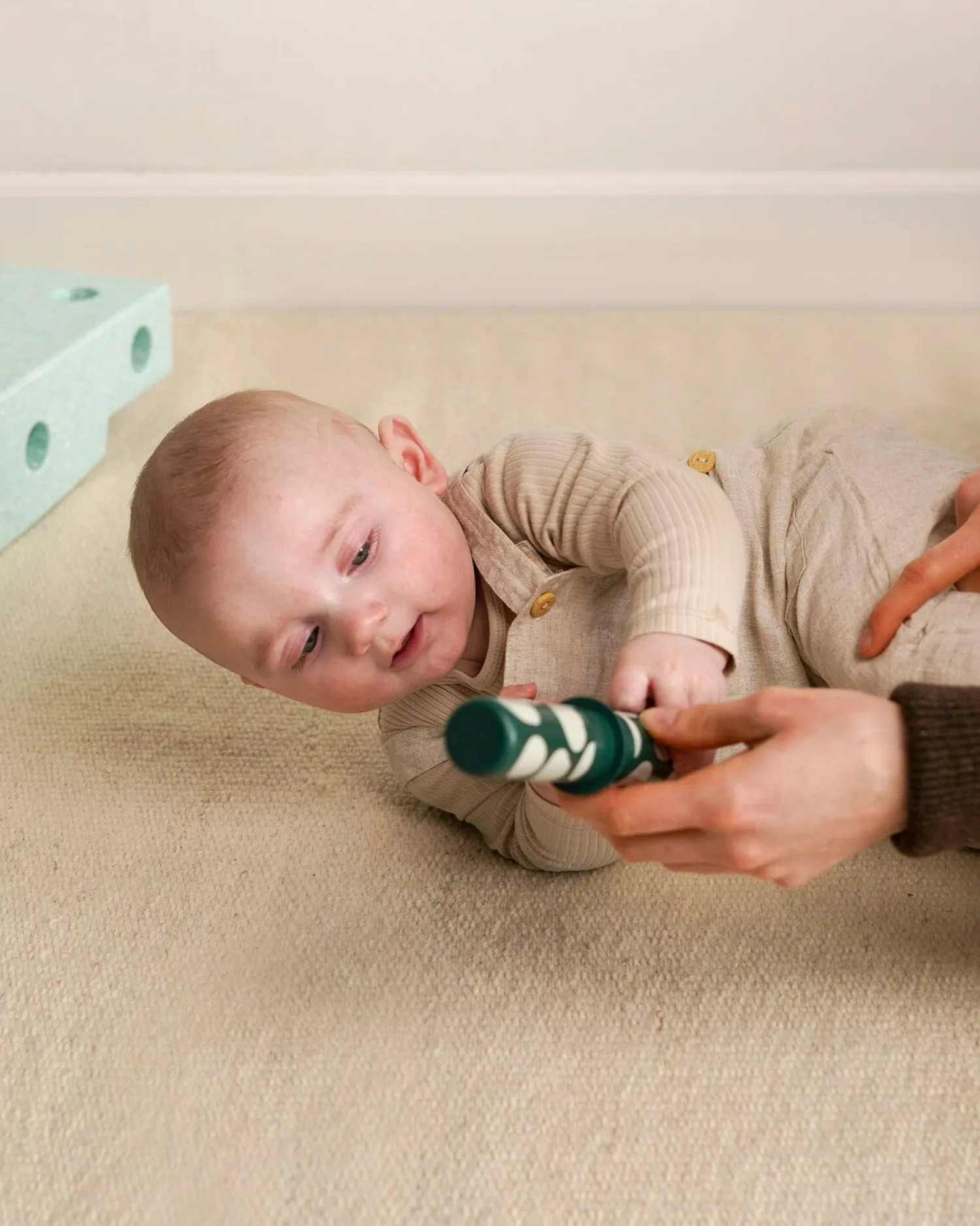 Motoryka Duża | MODU Zestaw baby activity set - Ocean Mint, Forest Green