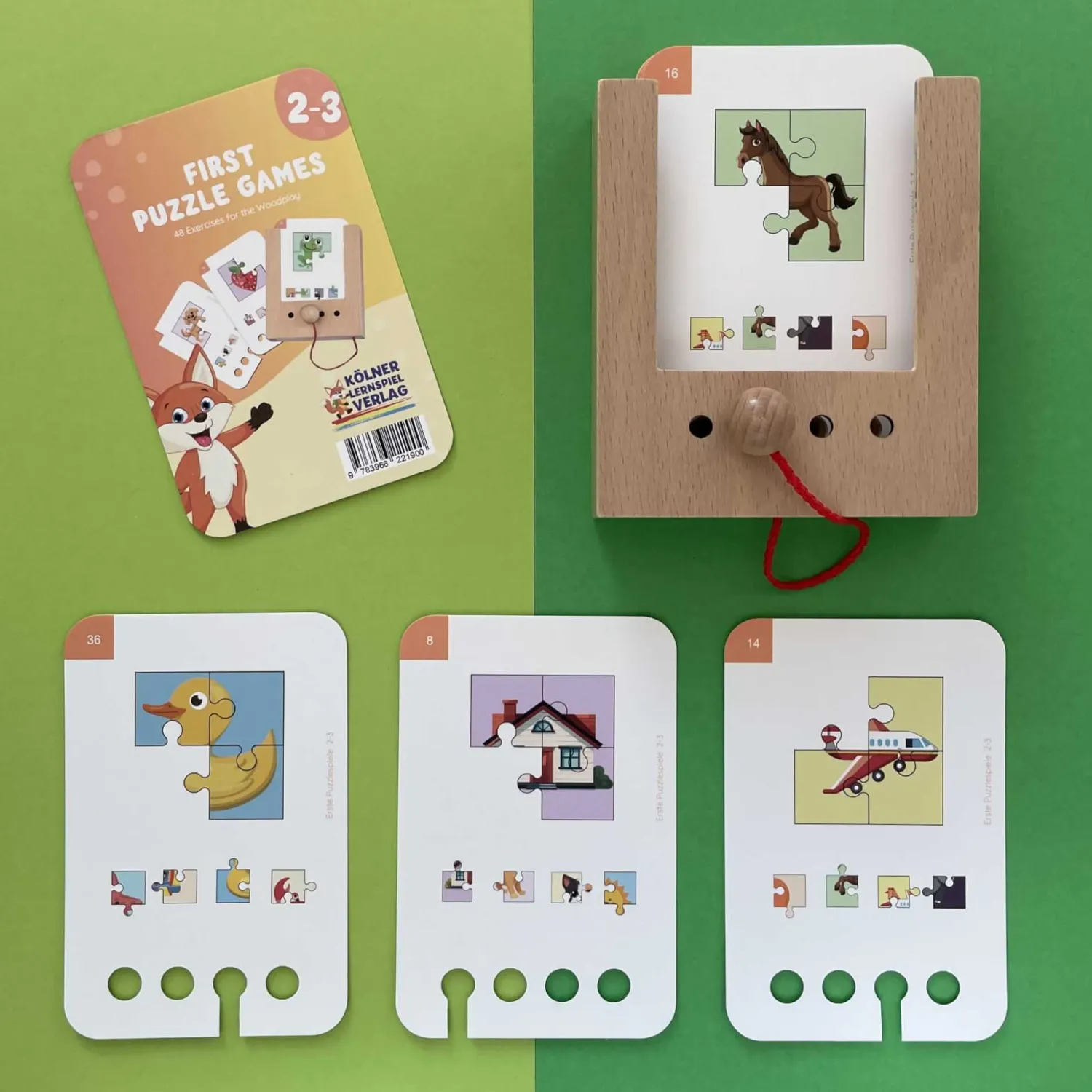 Idealne W Podróży|Edukacyjne | WiemTo Zestaw dla dzieci 2-3 latka. Pudełko i 6 Zestawów Kart