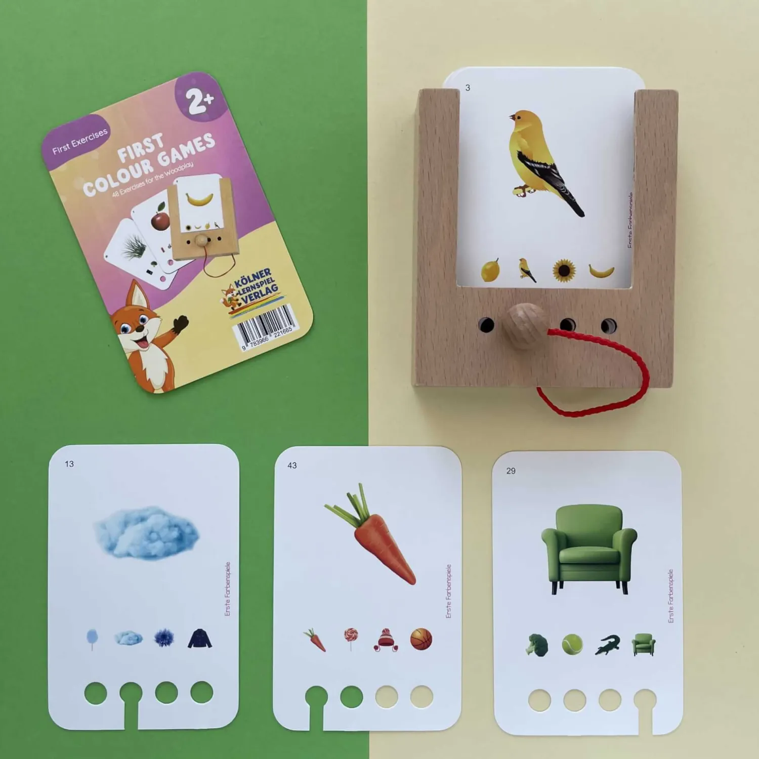 Idealne W Podróży|Edukacyjne | WiemTo Zestaw dla dzieci 2-3 latka. Pudełko i 6 Zestawów Kart