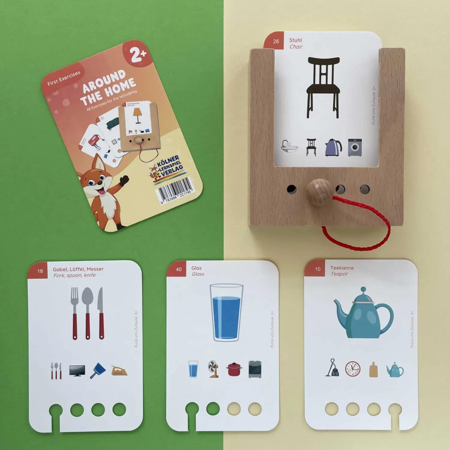 Idealne W Podróży|Edukacyjne | WiemTo Zestaw dla dzieci 2+. Pudełko i 6 Zestawów Kart