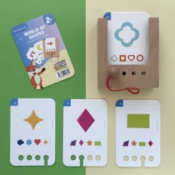 Idealne W Podróży|Edukacyjne | WiemTo Zestaw dla dzieci 2+. Pudełko i 6 Zestawów Kart