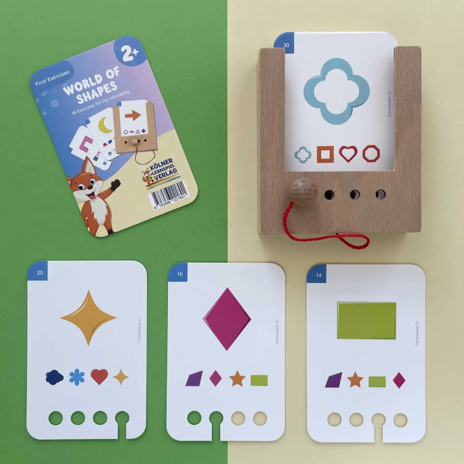 Idealne W Podróży|Edukacyjne | WiemTo Zestaw dla dzieci 2+. Pudełko i 6 Zestawów Kart