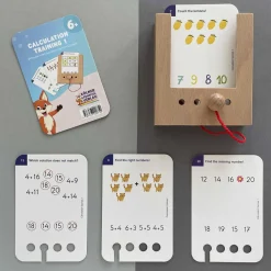Idealne W Podróży|Edukacyjne | WiemTo Zestaw dla dzieci 6+. Pudełko i 6 Zestawów Kart
