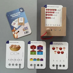 Idealne W Podróży|Edukacyjne | WiemTo Zestaw dla dzieci 6+. Pudełko i 6 Zestawów Kart