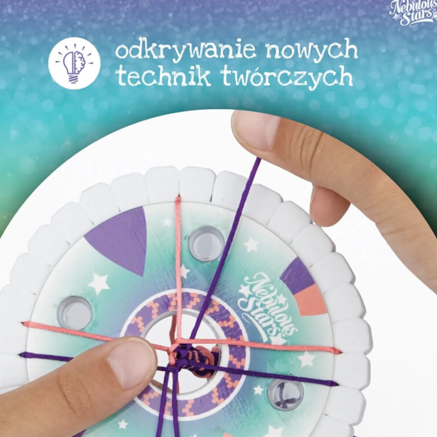 7 Lat+|Biżuteria | Nebulous Stars Zestaw do robienia bransoletek Coralia