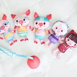 Zabawki Do Kąpieli|12M+ | Lilliputiens Zestaw do wędkowania w kąpieli Wilk Louis