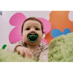 Smoczki|Smoczki | LUU kids Zestaw dwóch smoczków pozycjonujących - Forest Dream, Velvet Blush