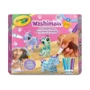 Kolorowanki|Zestawy Kreatywne | Crayola Zestaw 3 figurek do malowania i mycia Washimals, Pastel Pets 3+
