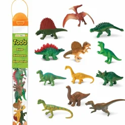 Zestaw Figurek w Tubie - Dinozaury