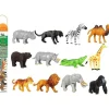 Montessori|Edukacyjne | Safari Ltd. Zestaw Figurek w Tubie - Dzikie Zwierzęta