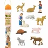 Zestaw Figurek w Tubie - Małe Zwierzątka z Mini Zoo