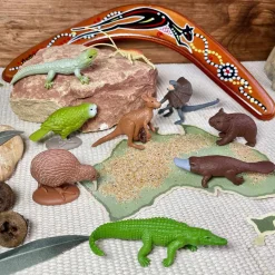 6 Lat+|3 Lata + | Safari Ltd. Zestaw Figurek w Tubie - Zwierzęta Australii