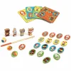2 Lata +|Gry Planszowe | Djeco Zestaw 4 gier LudoWood 2+