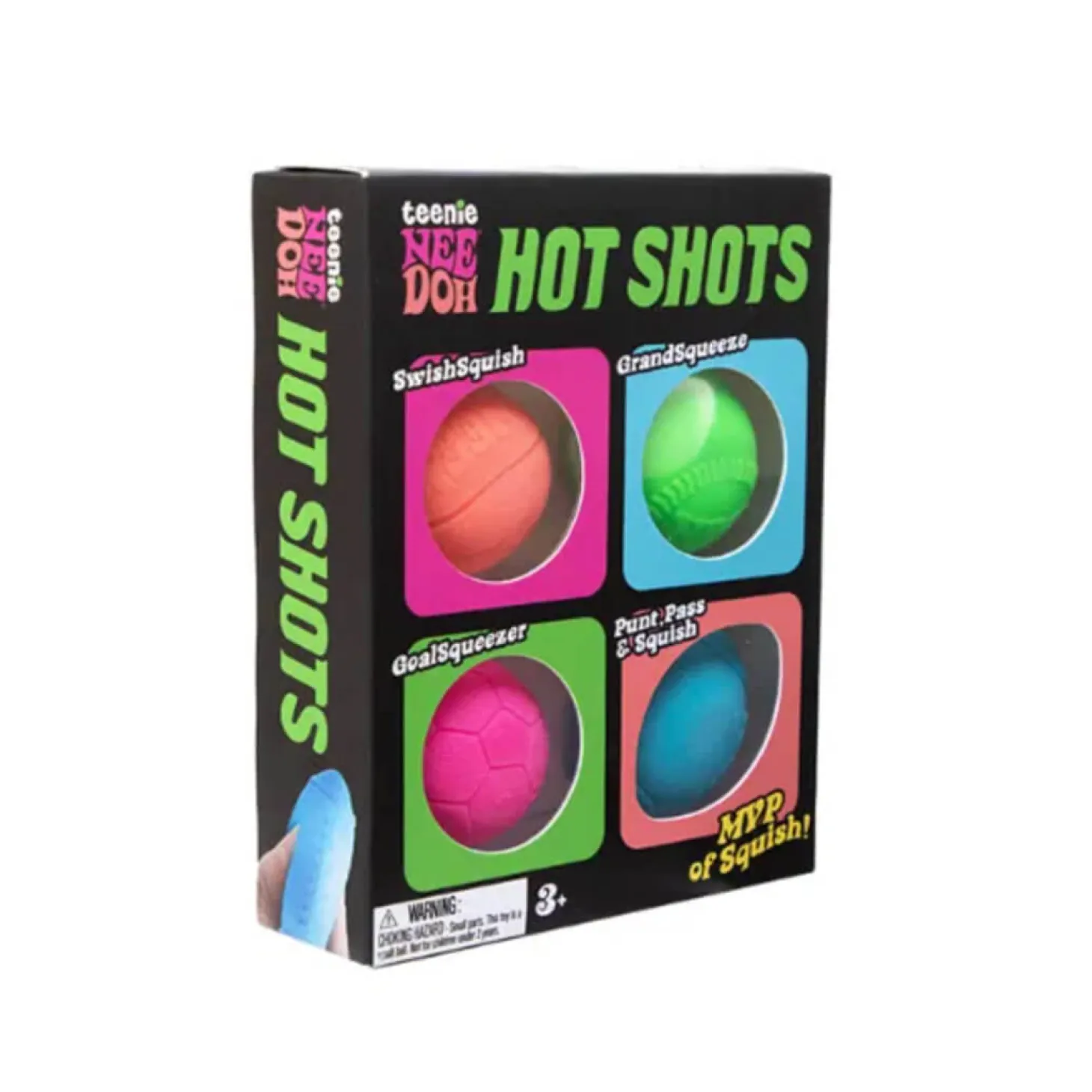 Zestaw gniotków sensorycznych Teenie Needoh Hot Shots