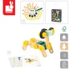 3 Lata +|2 Lata + | Janod Zestaw konstruktora 50 elementów Brico'kids 3+