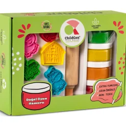 6 Lat+|3 Lata + | ChildGen Zestaw kreatywny FARMA, 100% naturalna ciastolina i akcesoria