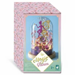 8 Lat+|Zestawy Kreatywne | Janod Zestaw kreatywny Lampka Tajemniczy ogród Wróżki Magic Fairies 7+