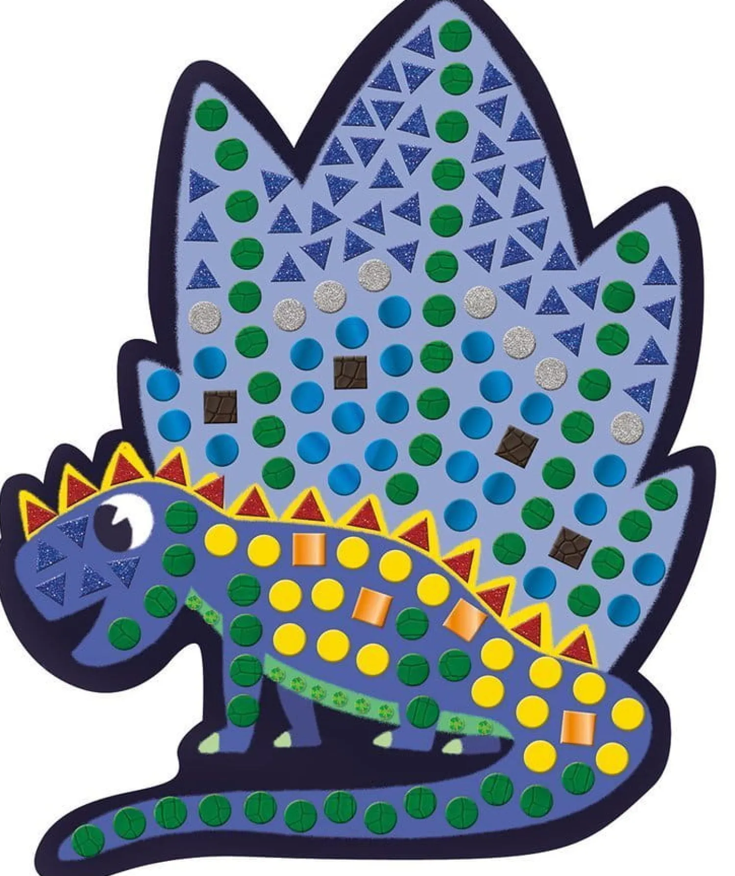 Zestawy Kreatywne | Janod Zestaw kreatywny Mozaika Dinozaury 4+