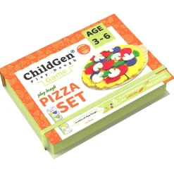 6 Lat+|3 Lata + | ChildGen Zestaw kreatywny PIZZA, 100% naturalna ciastolina i akcesoria