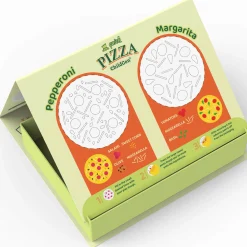 6 Lat+|3 Lata + | ChildGen Zestaw kreatywny PIZZA, 100% naturalna ciastolina i akcesoria