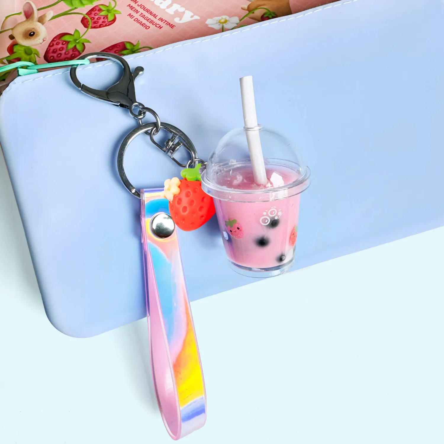 6 Lat+|7 Lat+ | Tiger Tribe Zestaw kreatywny - zawieszka DIY Bubble Tea