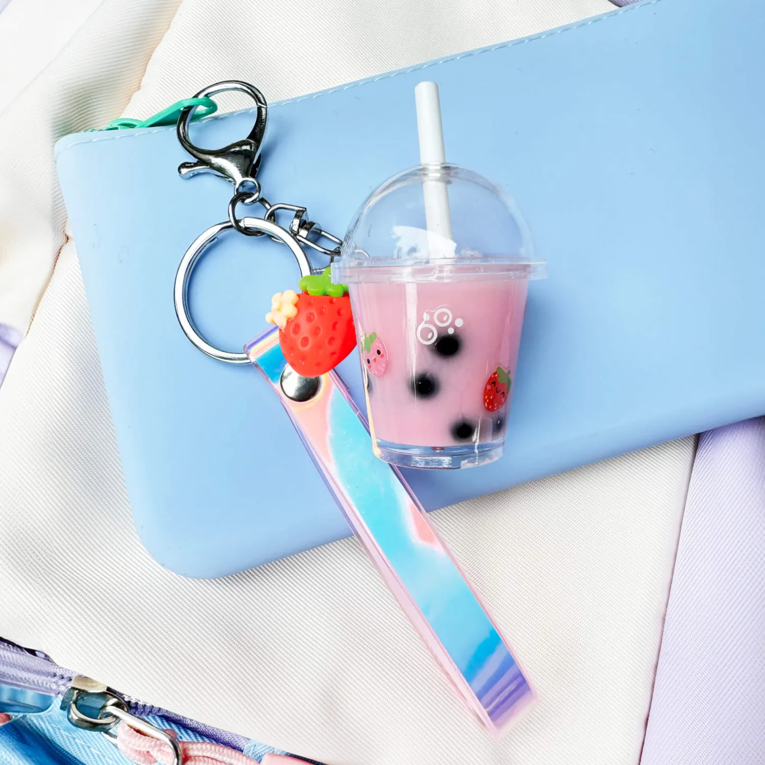 6 Lat+|7 Lat+ | Tiger Tribe Zestaw kreatywny - zawieszka DIY Bubble Tea