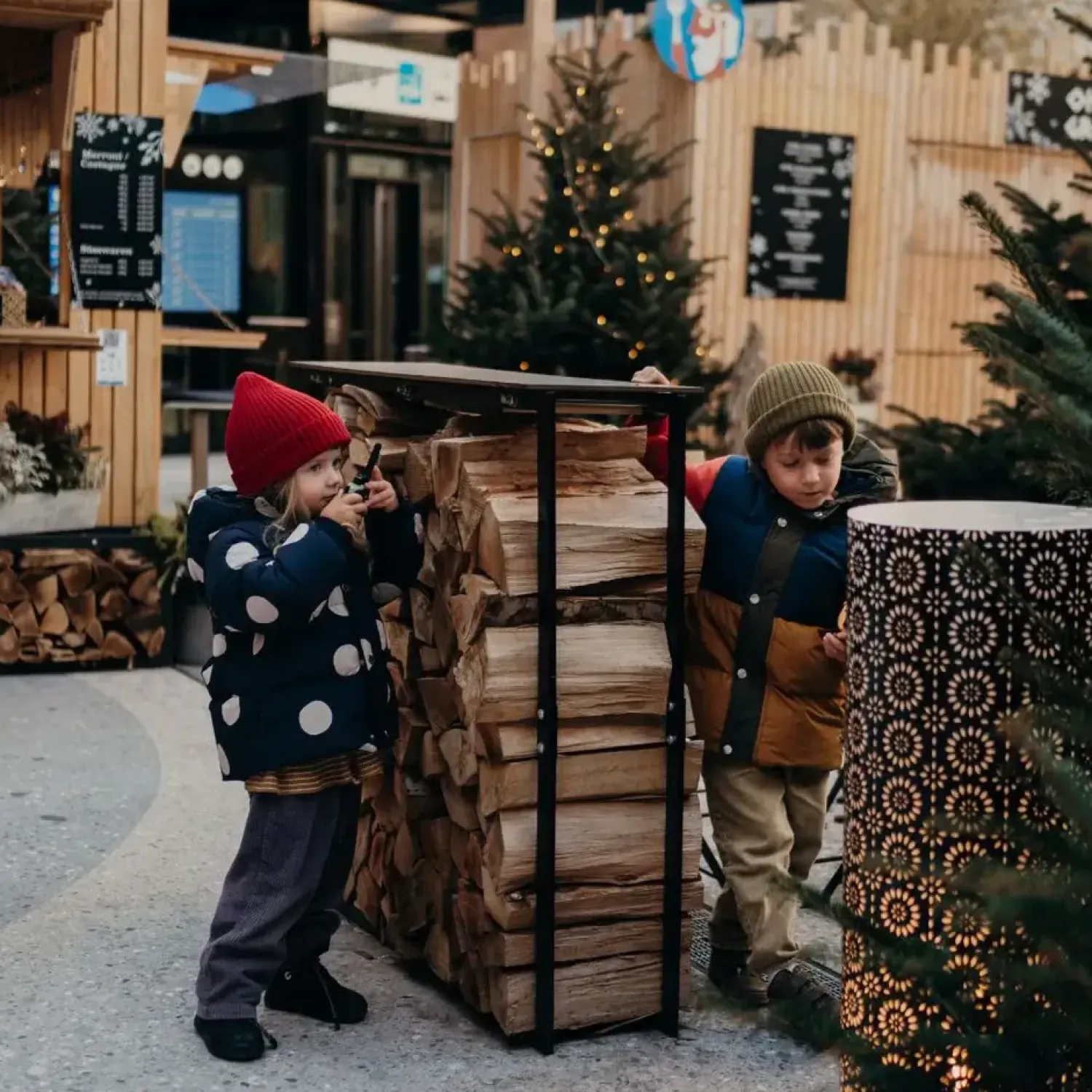 6 Lat+|7 Lat+ | Kidywolf Zestaw krótkofalówek Walkie Talkie KIDYTALK - zielono-pomarańczowe