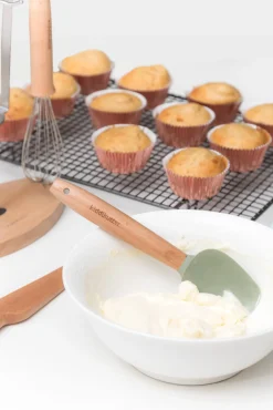 Zestaw kuchenny dla dzieci 4 el. łopatka, trzepaczka, szpatułka, tłuczek