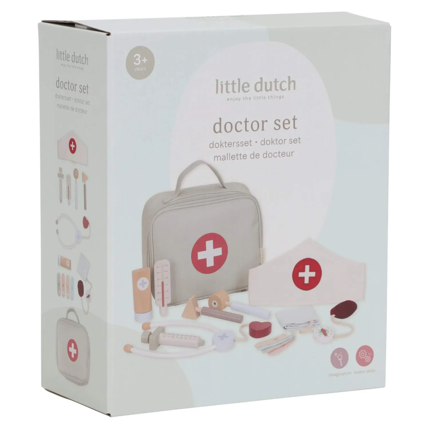Montessori|Drewniane | Little Dutch Zestaw Lekarza FSC