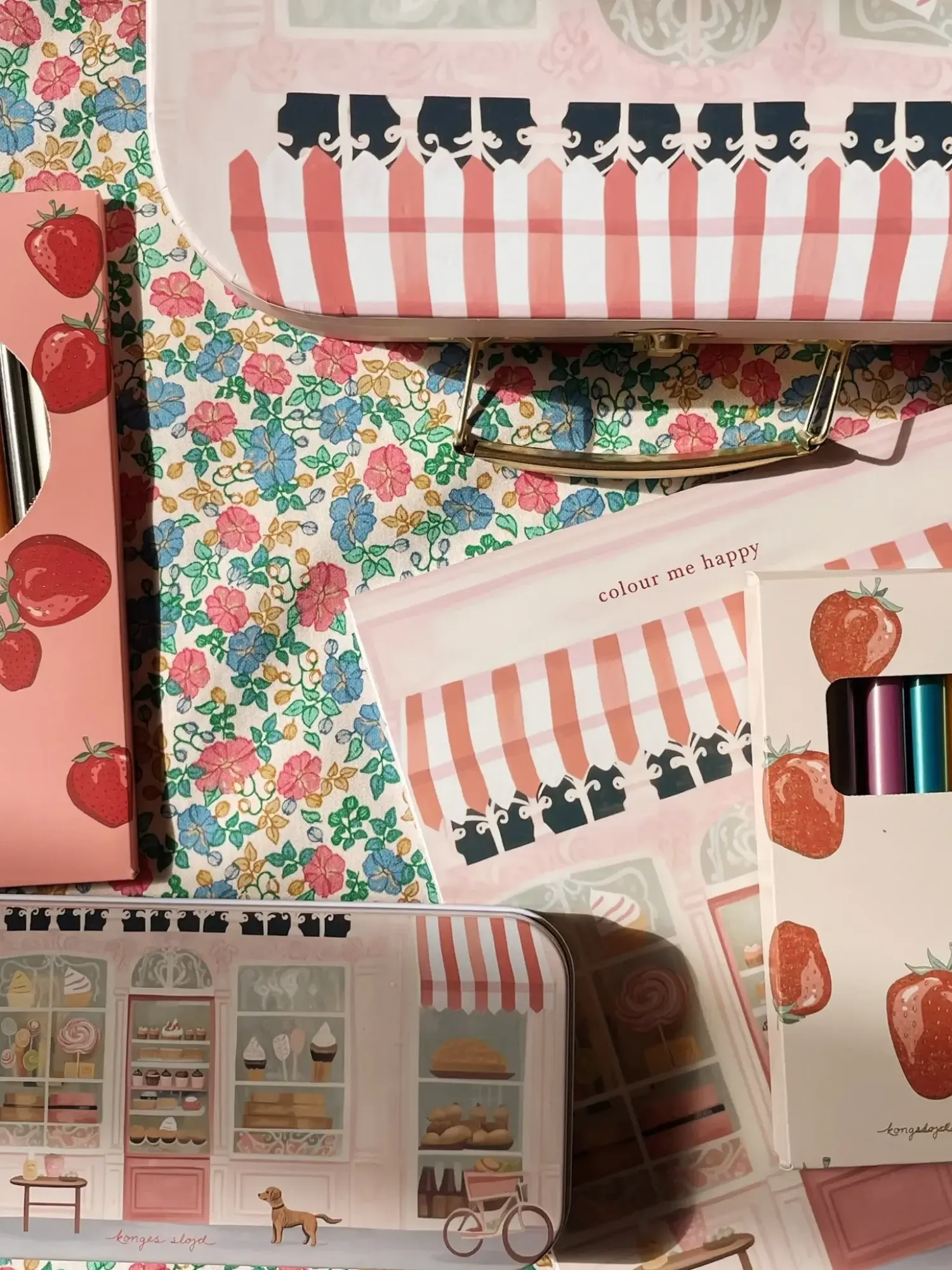 8 Lat+|Artykuły Plastyczne | Konges slojd Zestaw małego artysty - pink