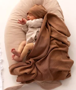 Kocyki|Na Główkę | Yarnami Zestaw merino Cozy - cynamonowy