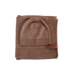Kocyki|Na Główkę | Yarnami Zestaw merino Cozy - cynamonowy