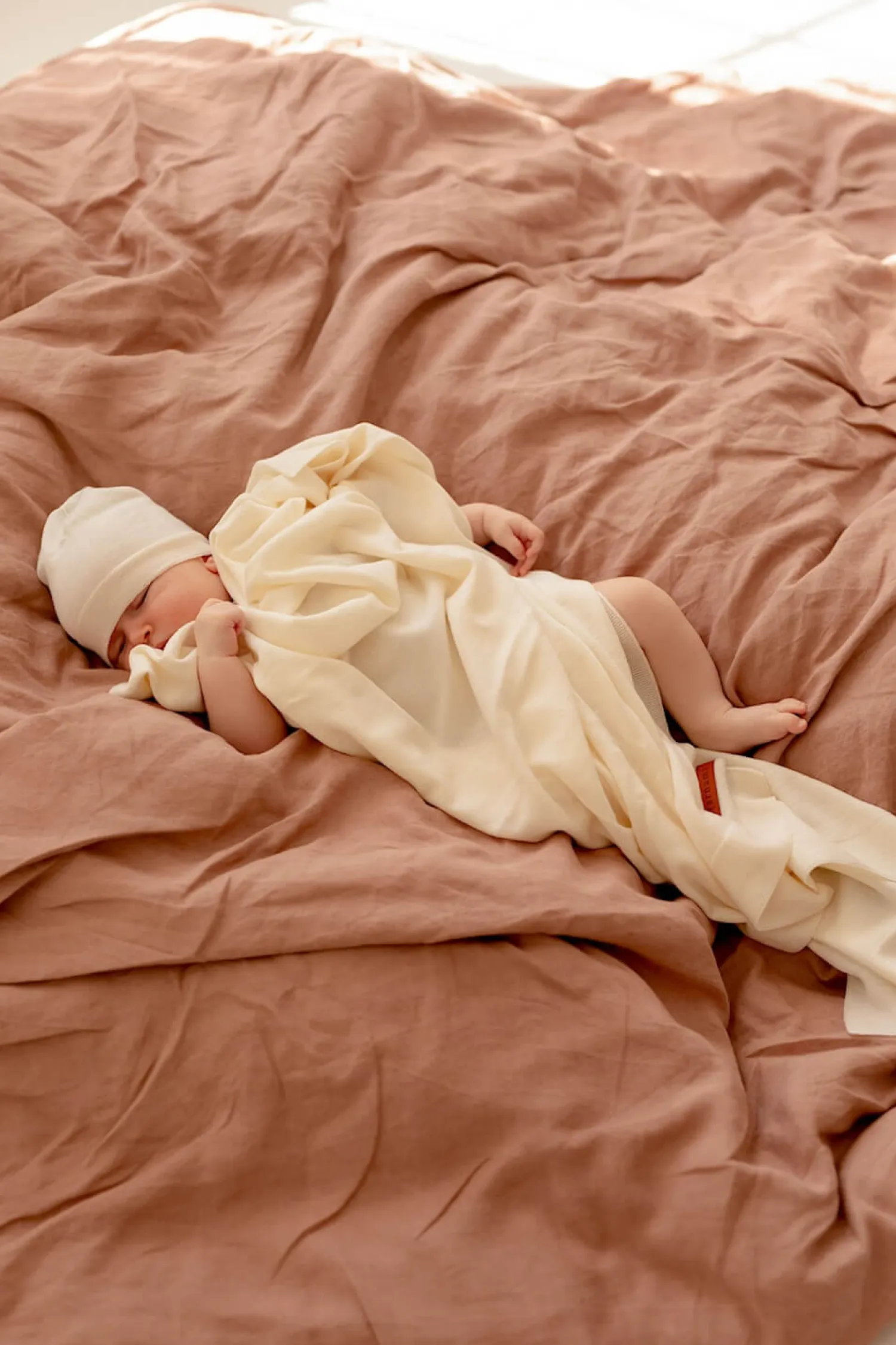 Kocyki|Na Główkę | Yarnami Zestaw merino Cozy - śmietankowy