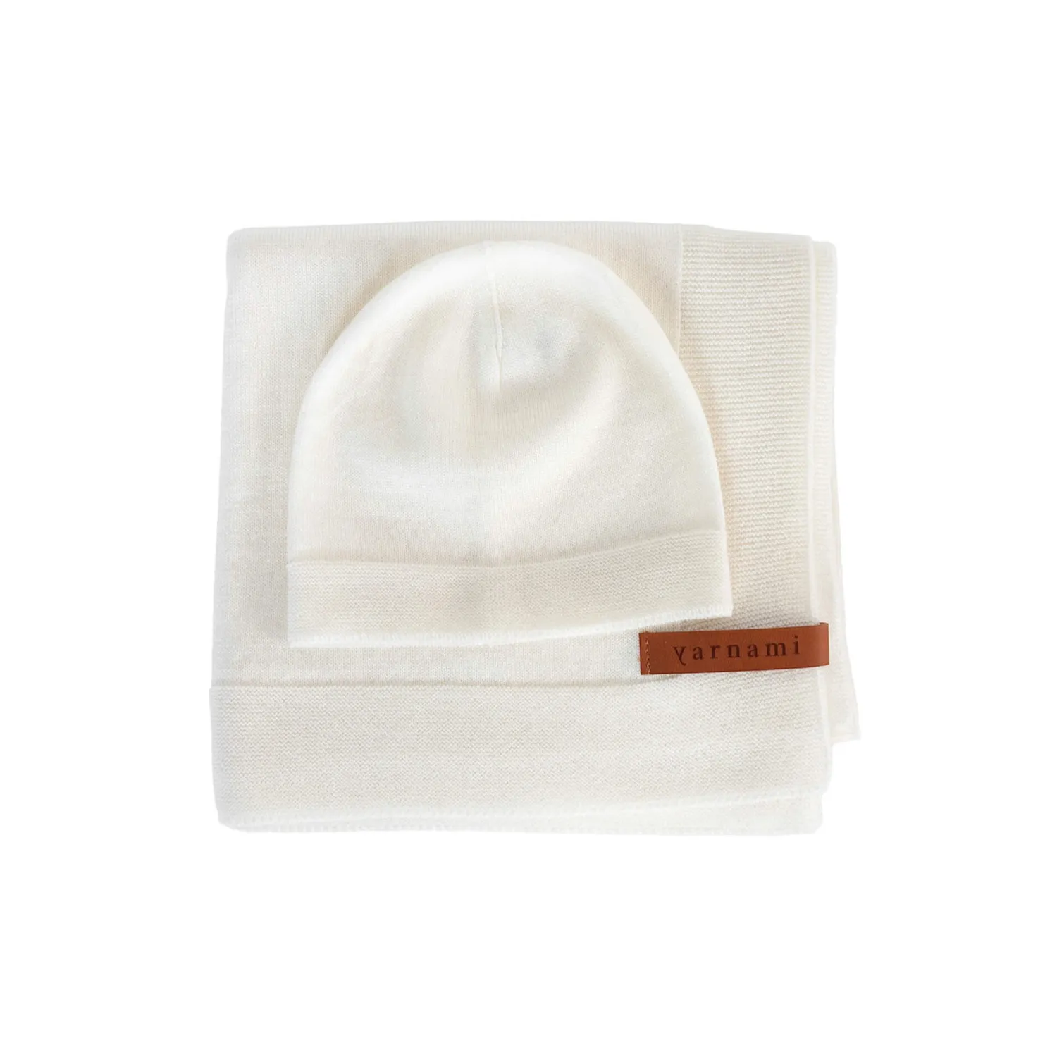 Kocyki|Na Główkę | Yarnami Zestaw merino Cozy - śmietankowy