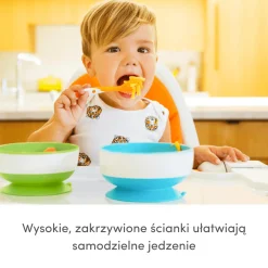Zestaw 3 miseczek z przyssawką