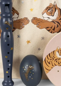 6 Lat+|7 Lat+ | Konges slojd Zestaw muzyczny Petite FSC - tiger