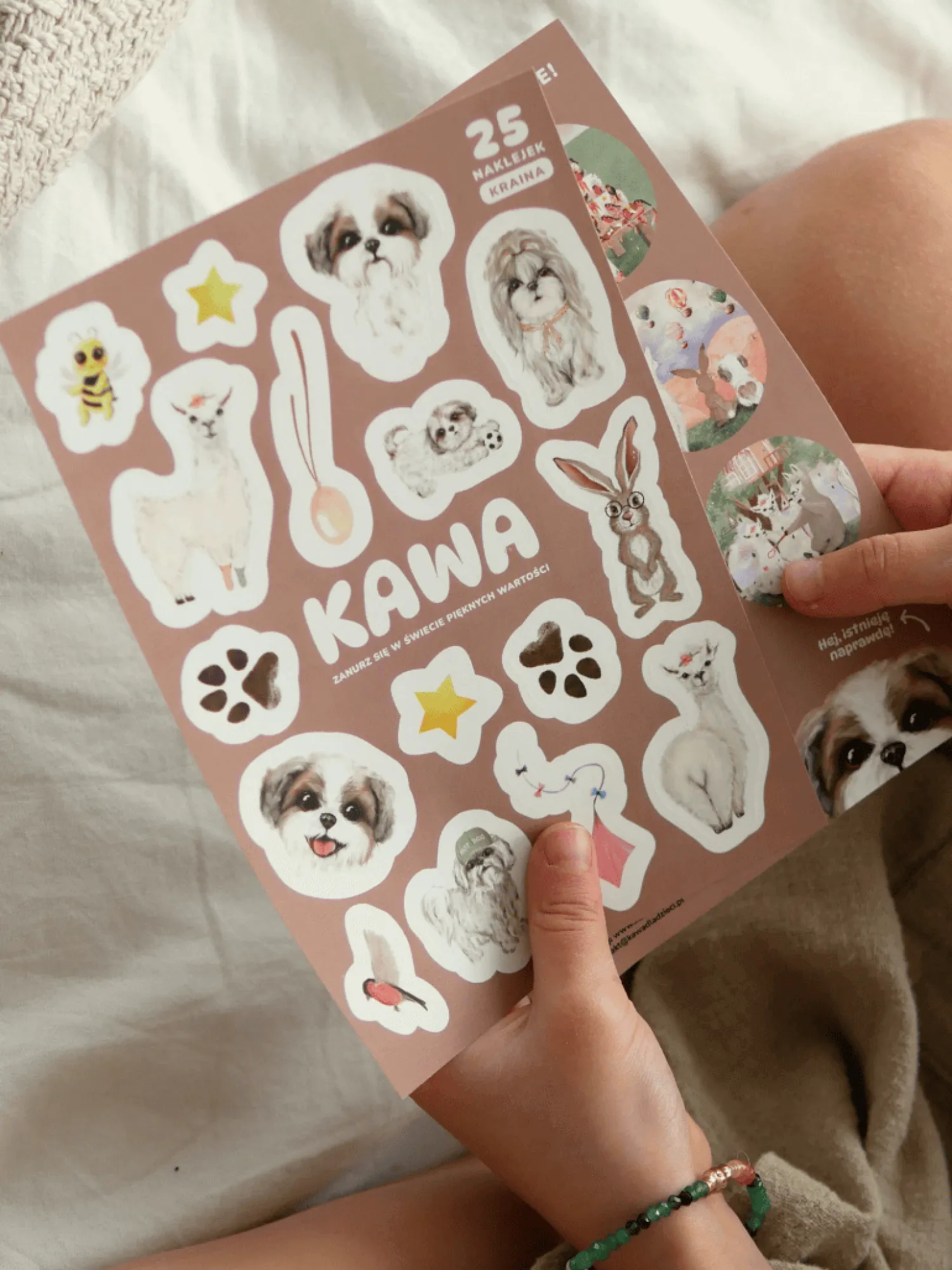 6 Lat+|7 Lat+ | Neverending store Anna Załęcka Zestaw 25 naklejek "Kraina"