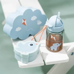 Lunchboxy|Bidony I Butelki | Done by Deer Zestaw na Lunch z Bidonem Playground - Blue