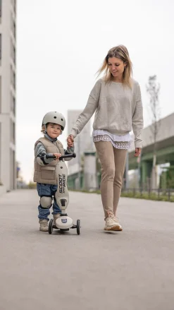 Przydatne Akcesoria | Scootandride Zestaw ochraniaczy dla dzieci S Ash