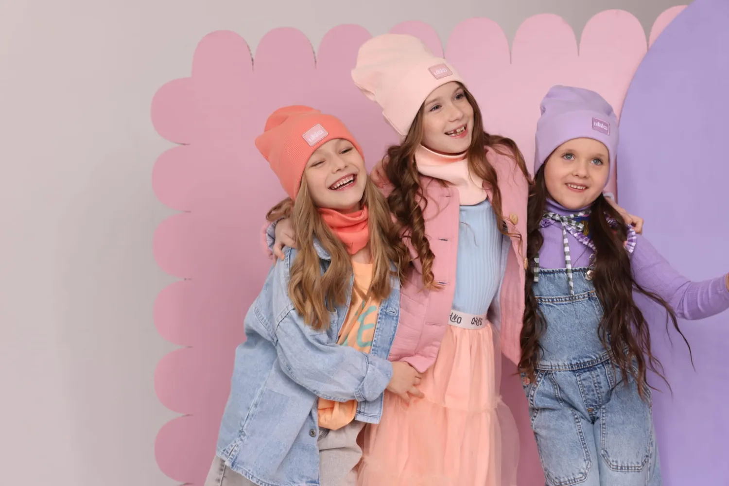 Na Główkę|Czapki | UL&KA Zestaw PEACH LINE 2.0