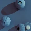 6 Lat+|3 Lata + | MODU Zestaw 3 piłek piankowych Foam Balls - deep blue, sky blue