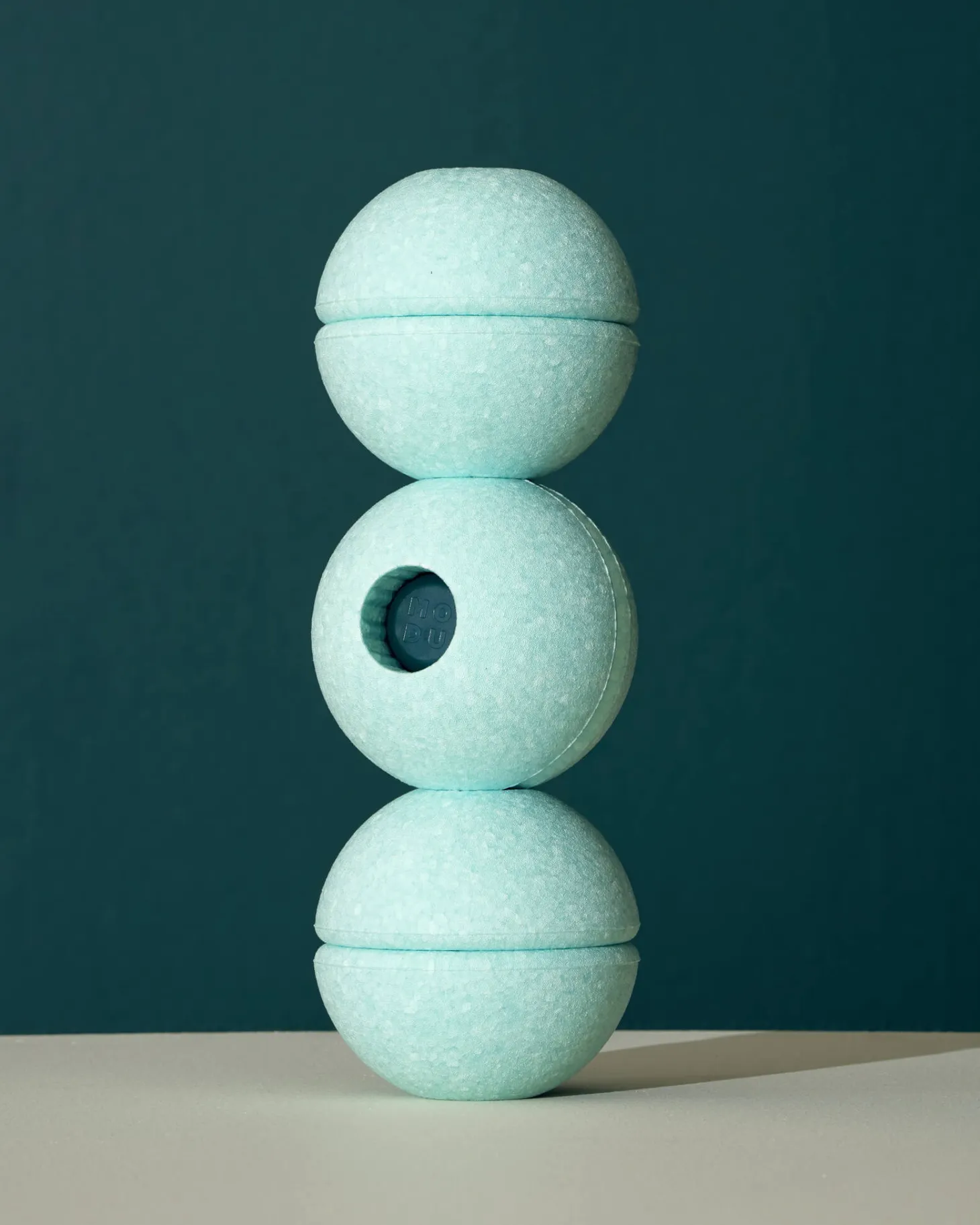 Zestaw 3 piłek piankowych Foam Balls - ocean mint, forest green